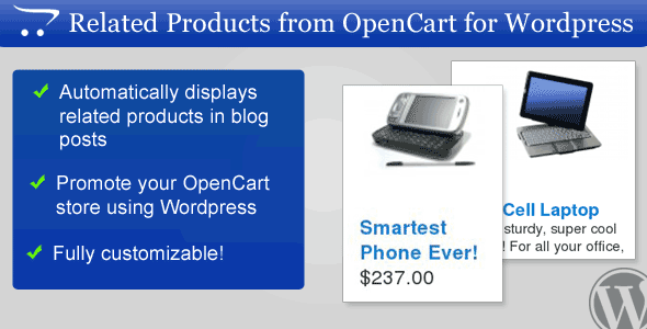 Related Products from OpenCart for WordPress