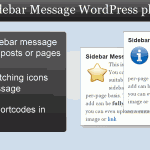 Sidebar Message