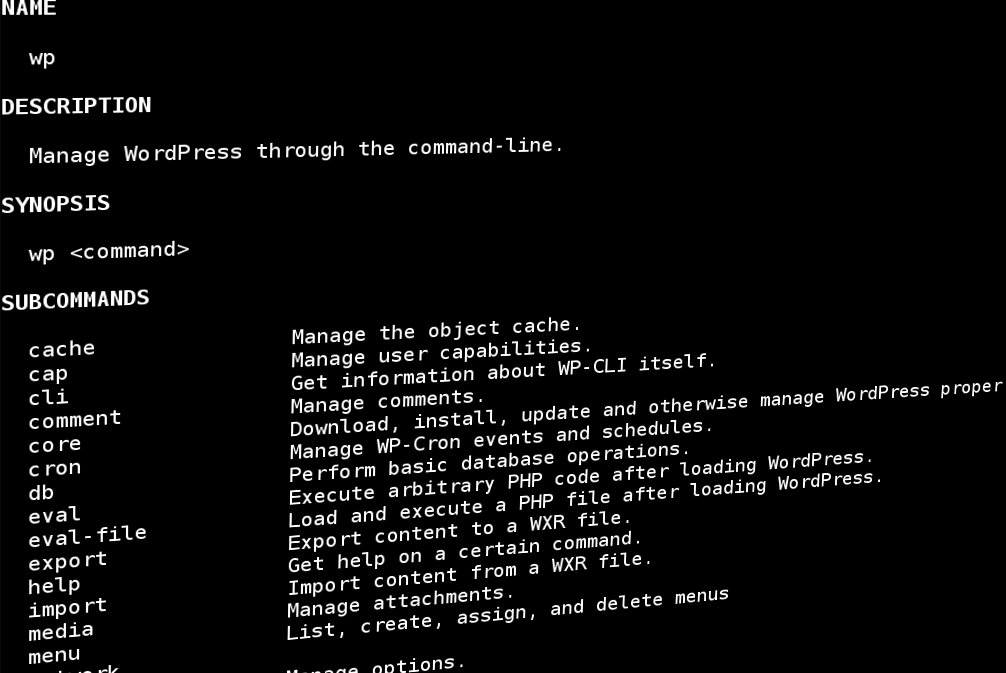 WP-CLI